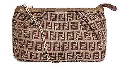Studded Zucchino Pochette, front view